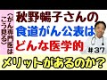 秋野暢子さんの食道がん公表の医学的メリットは?(がん専門医はこう見る)有名人がん解説#37