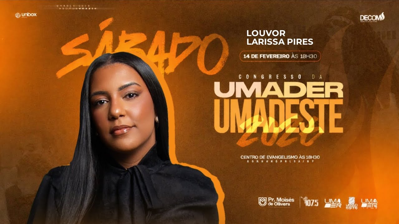 Larissa Pires | 44° Congresso da Umader e Umadeste  14/02/26 - IEAD RONDONÓPOLIS - Umader Oficial