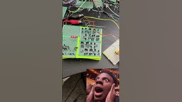 Transistorprogrammateller voltooid #informatica #elektrotechniek