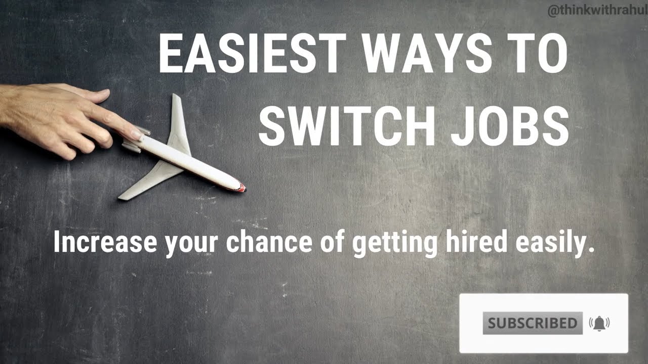 How to Switch Company Switch Jobs In INDIA Easiest Ways to Follow