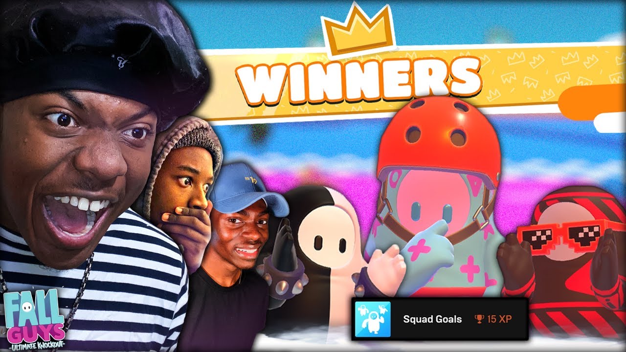 THE MOST INSANE FALL GUYS CLUTCH EVER!! (Not Clickbait) - YouTube
