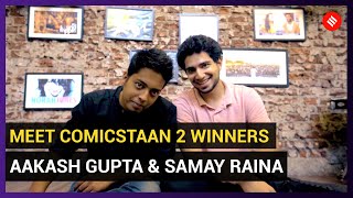 Comicstaan 2 winners Samay Raina and Aakash Gupta imitate contestants