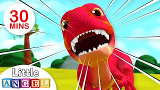 Baby TRex  Dinosaurs Song | Kids Songs & Nursery Rhymes Little Angel