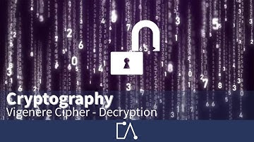 🇬🇧 Classical Cryptography - Vigenère Cipher - Decryption | Embedded Academy Tutorial