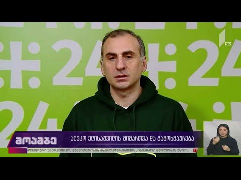 ალეკო ელისაშვილის მიმართვა და გამოხმაურება