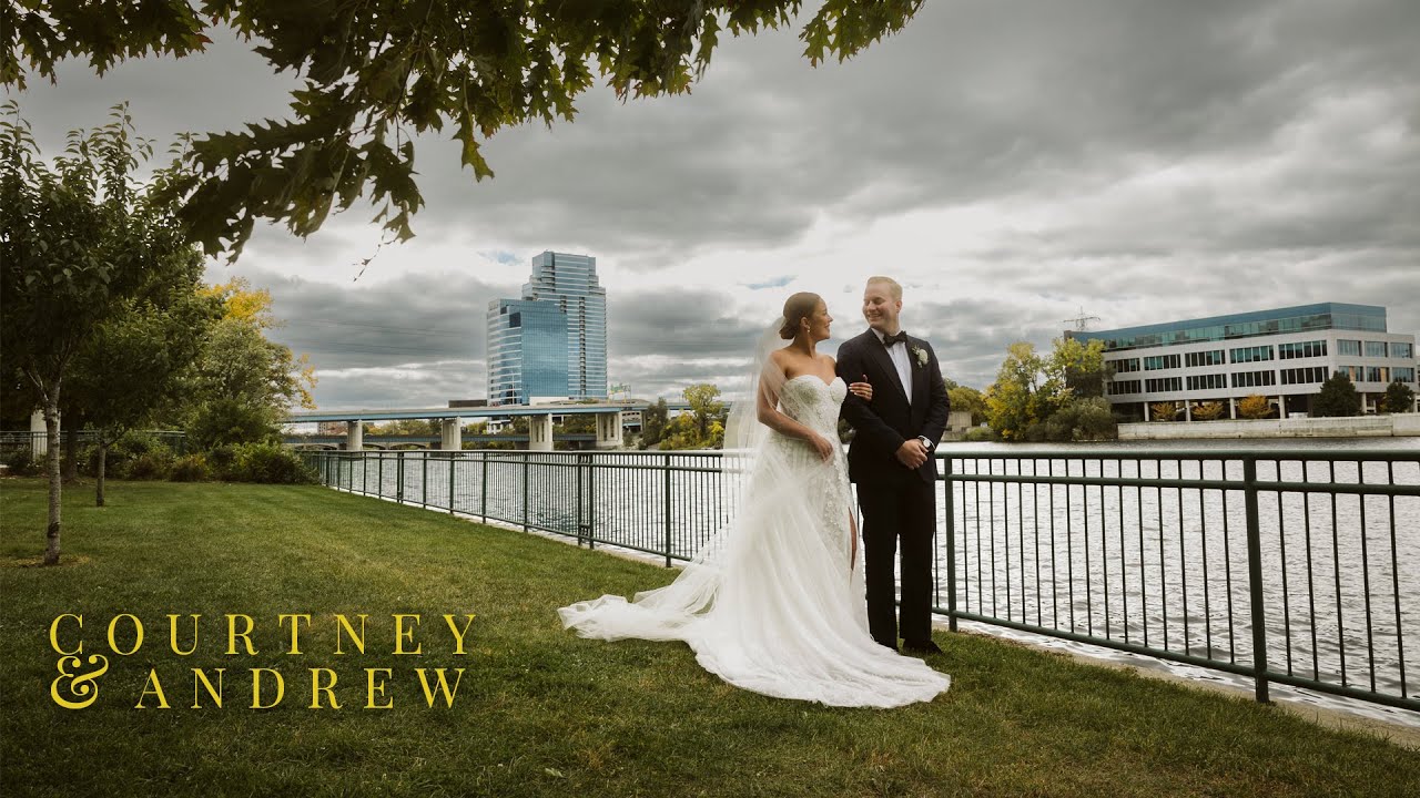 Courtney + Andrew | The Downtown Market, Grand Rapids, Michigan | Wedding Film (shot on Canon C70)
