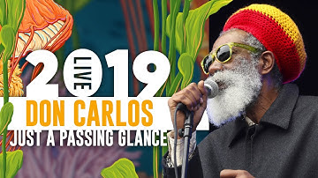 Don Carlos | "Just A Passing Glance" [Recorded Live]  - #CaliRoots2019