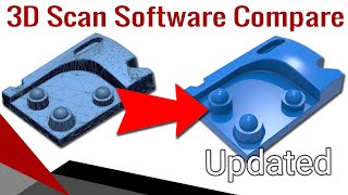 3D Scanning Reverse Engineering Software Comparison - UPDATED