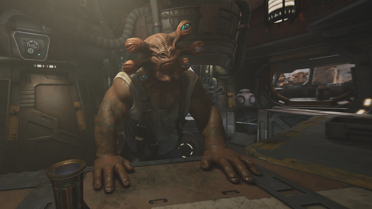 Star Wars Tales from the Galaxy's Edge Enhanced Edition (PlayStation VR2) - Demo Gameplay [4K60 HD]