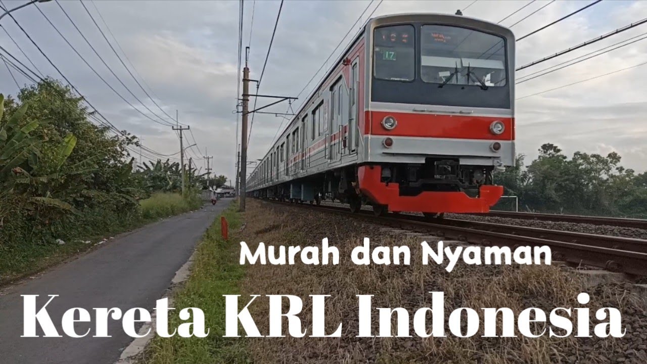 Kereta KRL •Commuter Line Jabodetabek• Kereta Api Indonesia - YouTube