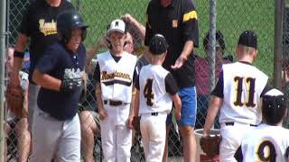 7-17-2011 Waynesville Mountaineers 6 vs Wilkes County 5 Little League Baseball