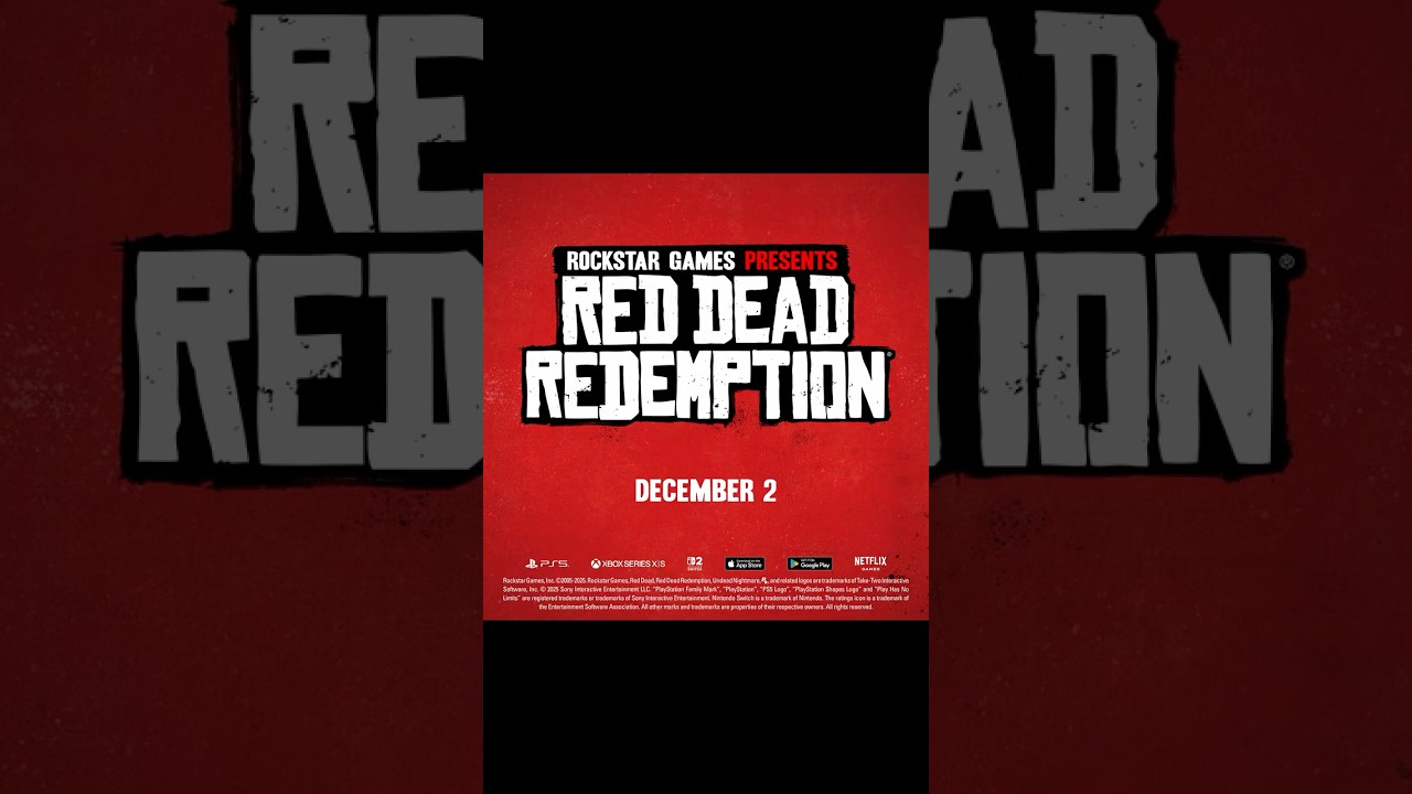 ⁣Red Dead Redemption Coming to Netflix, iOS, Android, PS5, Xbox Series X|S, and Nintendo Switch 2