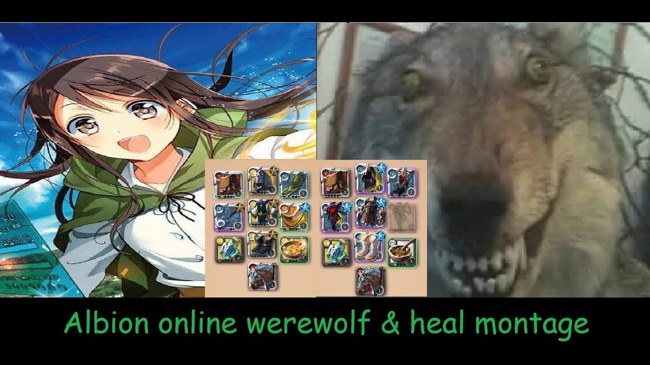 Albion Online Werewolf & Heal Montage
