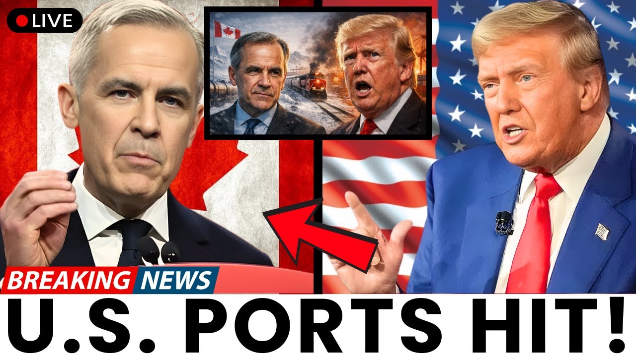 Trump PANICS as Canada's Arctic Railway Steals BILLIONS from U.S. Ports