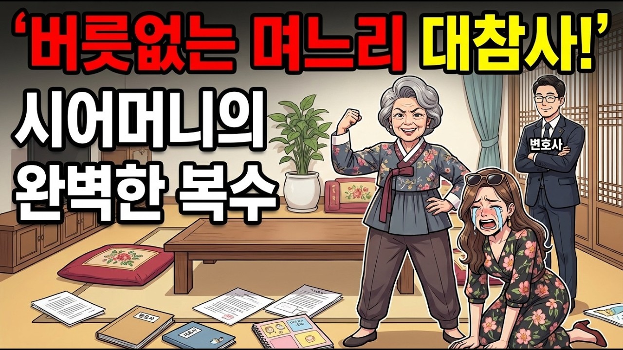 시어머니를 하녀 취급한 며느리, 혼쭐난 기가막힌 사연