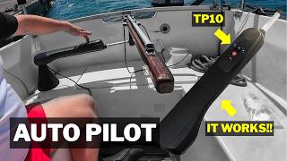 Simrad TP10 Fully Working On A Small Boat
