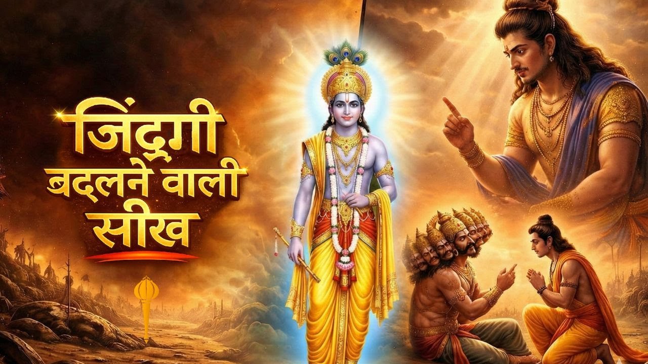 भाग्य, कर्म और ईश्वर का संकेत | जीवन बदल देने वाली सीख | Shri Krishna Life Lessons
