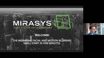 Mirasys Webinar - Facial & Motion Blurring