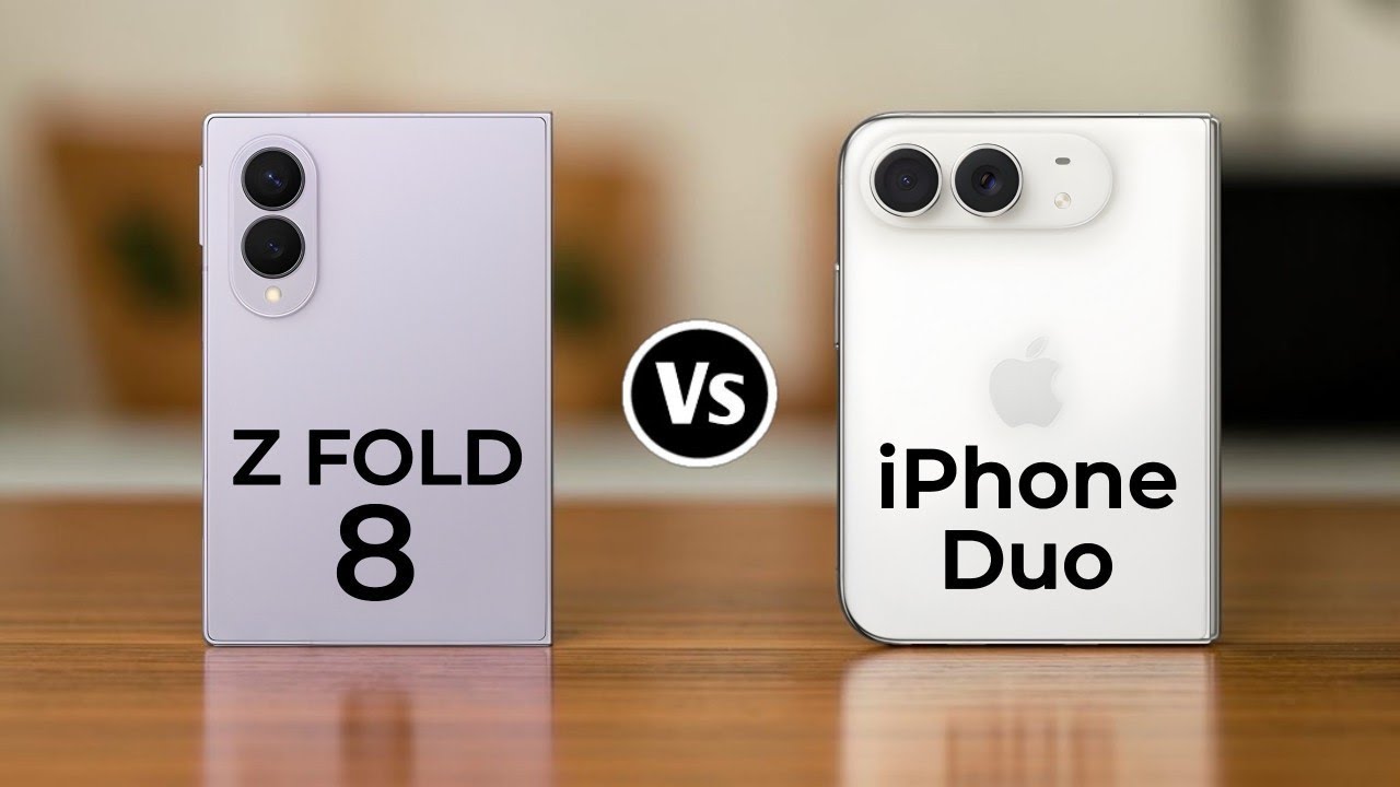 Samsung Galaxy Z Fold 8 Vs IPhone Duo