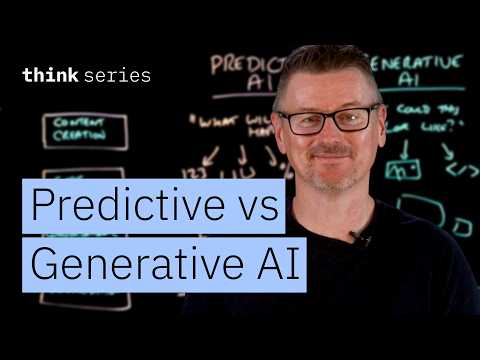 Predictive vs Generative AI How They Work and When to Use Each