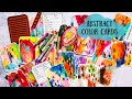Create Abstract Color Cards for Inspiration with Neocolor Crayons