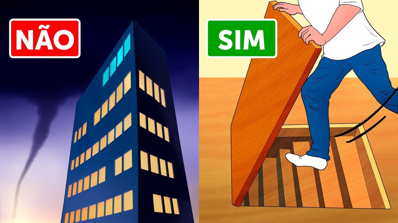 A única maneira comprovada de sobreviver a um tornado