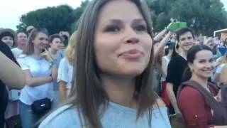Юлия Топольницкая на концерте Ленинград Юлия Топольницкая на концерте Ленинград