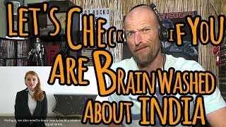 Are You Being Brainwashed About India - Karolina Goswami - REACTION