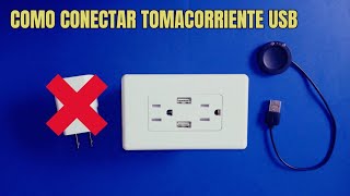 cómo conectar toma USB #toma #electric #USB by HB electricidad 2,393 views 1 year ago 6 minutes, 36 seconds