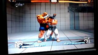 AE 2012 Ryu unblockable from forward throw Sagat