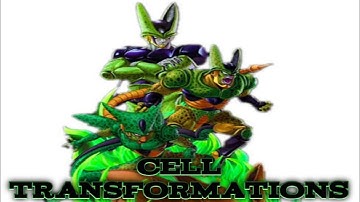 DBZ ttt-mod Cell All Transformations With Special Attacks