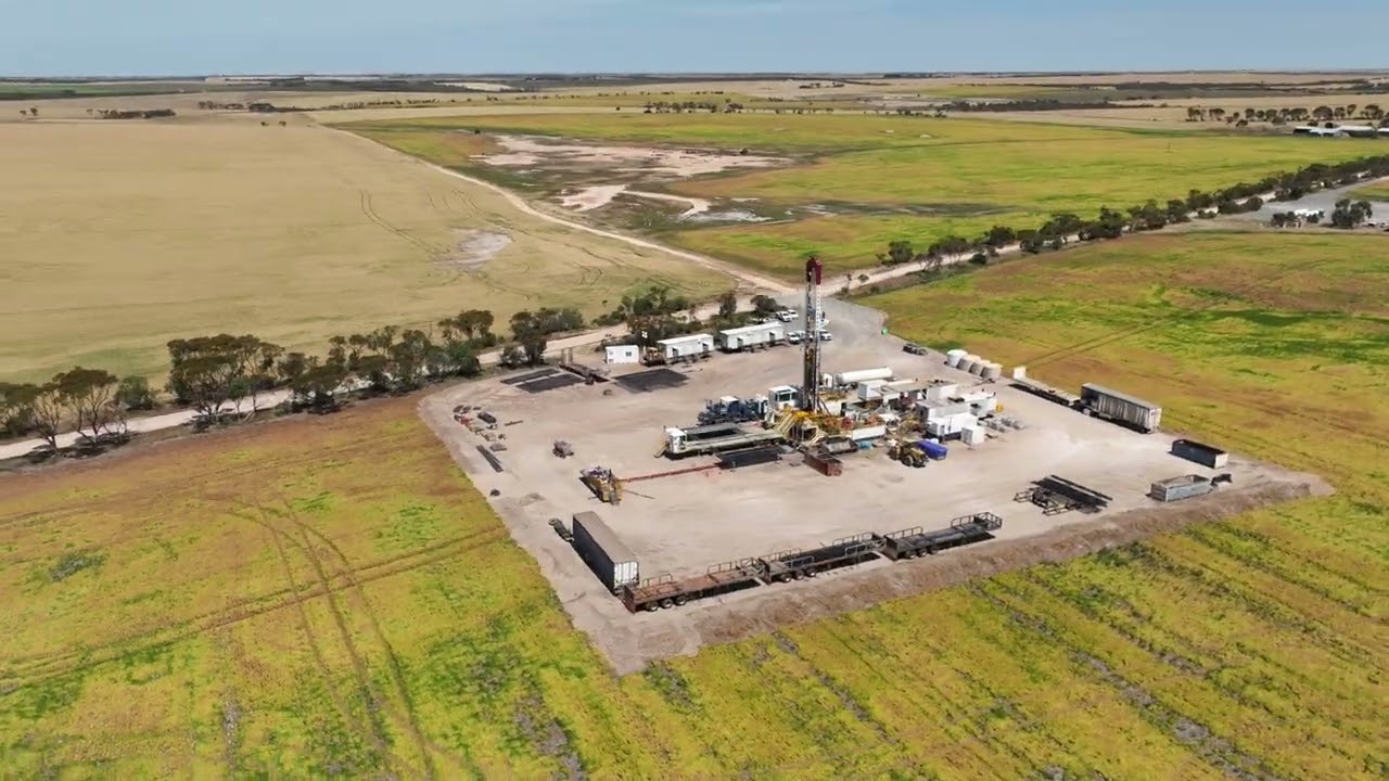 Hyperlapse at Gold Hydrogen's Ramsay Test site