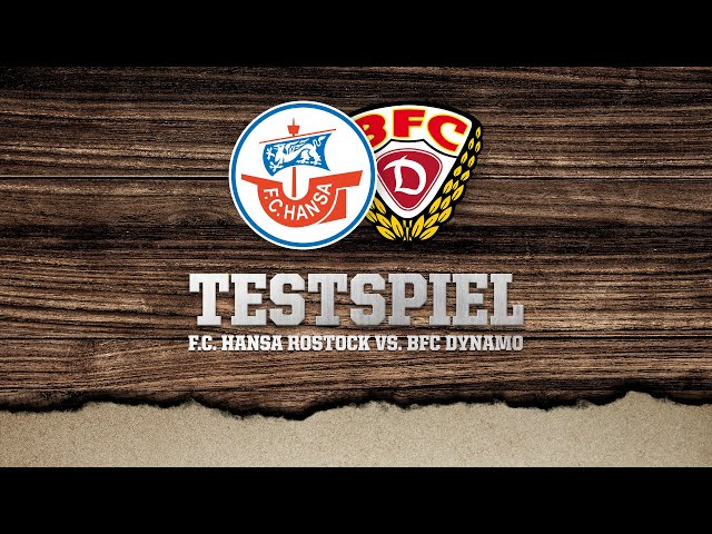 ⚽️6. Saisontestspiel des F.C. Hansa Rostock gegen BFC Dynamo