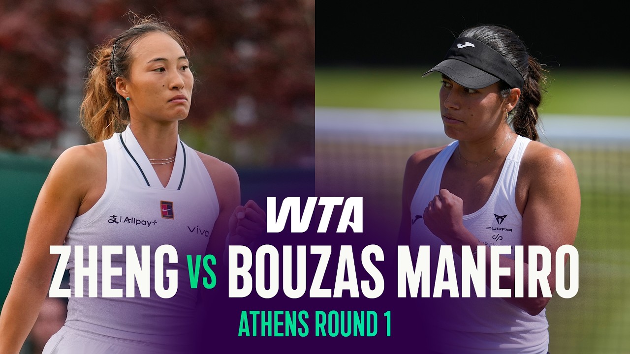 Qinwen Zheng vs. Jessica Bouzas Maneiro | 2026 Athens Round 1 | WTA Match Highlights