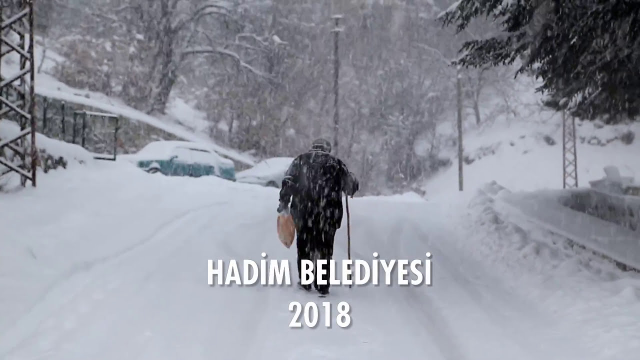 Hadim - Kar manzaraları