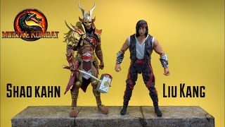 Mortal Kombat - Shao Kahn and Liu Kang Variants by McFarlane Toys - The  Toyark - News