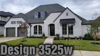 Perry Homes / Lakes of Somercrest 70's / Midlothian tx / Design 3525w