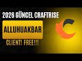 CRAFTRİSE 2026 GÜNCEL FREE ALLAHUAKBAR CLİENT KURULUM!!! | 2026 GÜNCEL FREE
