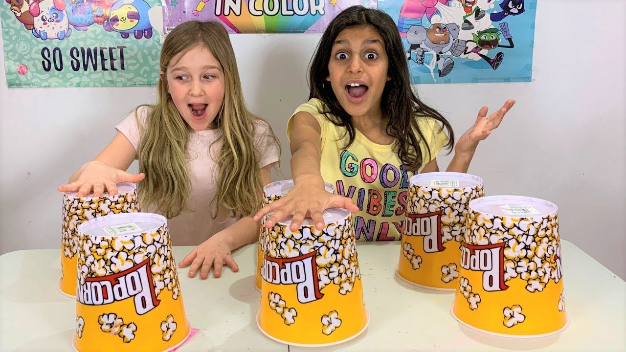 Don't Choose the wrong Mystery Pop-Corn Slime Challenge!! - YouTube