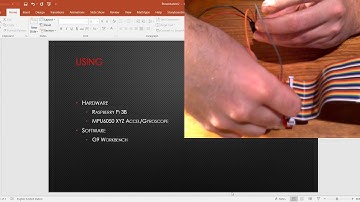 Connecting an MPU6050 Accelerometer