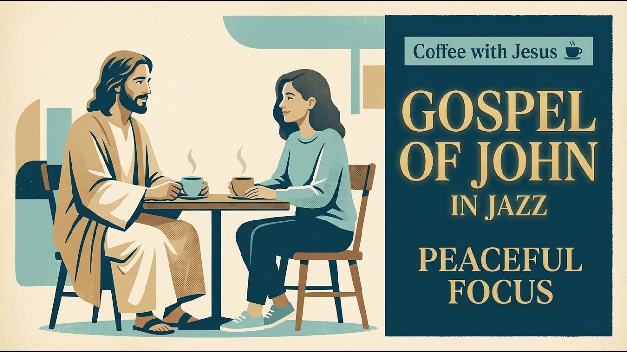 Gospel of John in Jazz ☕ Peaceful Gospel Jazz for Work, Study & Reflection (2 Hours)