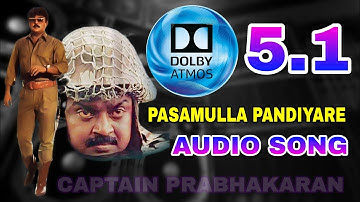 Pasamulla paandiyare  Dolby Atmos 5.1 Audio song | High quality Audio song