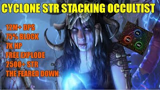 [POE 3.18]STR STACKING CYCLONE BATTLEMAGE OCCULTIST BUILD GUIDE