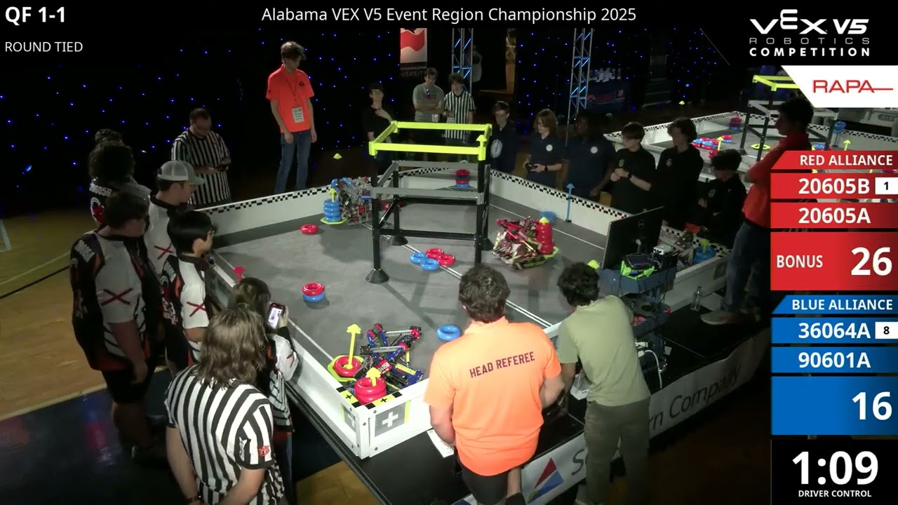Alabama States - QF #1-1 - 20605B & 20605A vs 36064A & 90601A - Auton + Driver