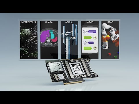 NVIDIA GTC May 2020 Keynote Pt 7: NVIDIA EGX A100 Converged Accelerator and Isaac Robotics Platform