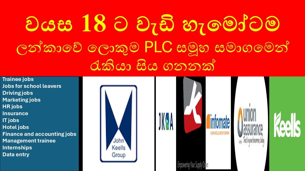 Latest John Keells Job Vacancies in Sri Lanka | Freshers & Experienced Opportunities