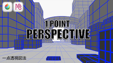 [MediBang Paint] 1 Point Perspective Background Tutorial