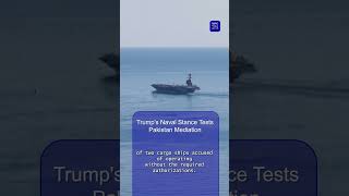 Trump Orders Lethal Force At Sea Pakistan Mediation Imperiled As Tensions