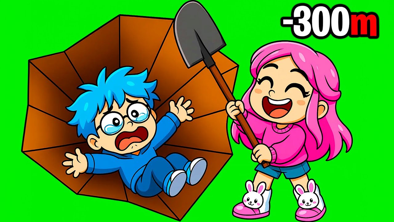 CAVAMOS un AGUJERO GIGANTE en el JARDÍN!! (Dig The Backyard ROBLOX)