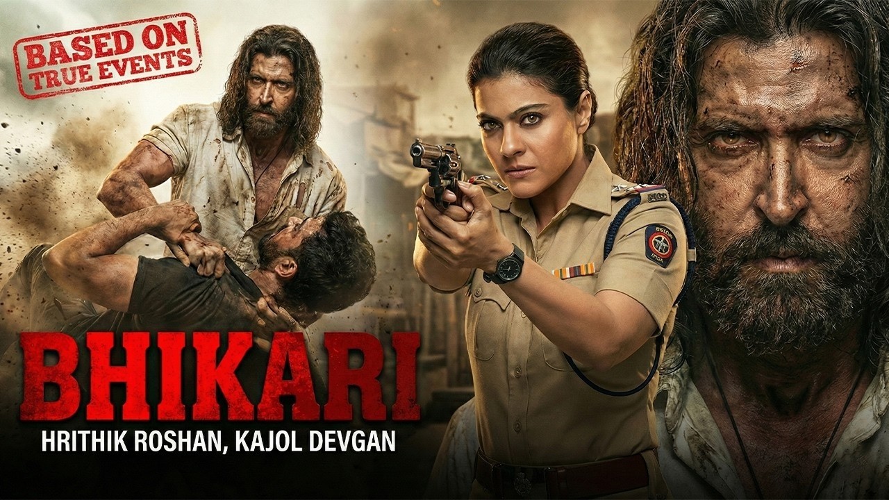 BHIKHARI | New Hindi Movie 2026 - Hrithik Roshan & Kajol Devgan | New Bollywood Full Action Movies